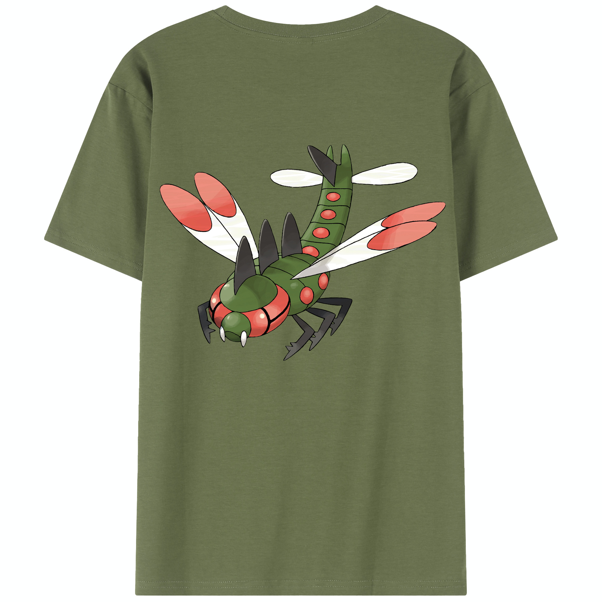 （画像用） ポケットモンスター Pokémon 綿100％半袖Tシャツ（背面プリント）